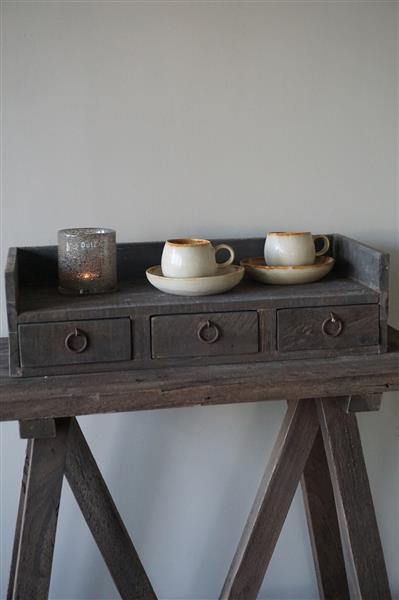 Grote foto capsulehouder koffielade vintage b60 x d26 cm huis en inrichting woningdecoratie
