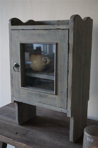 Grote foto medicijn wandkastje oud hout vintage h54 x b33 cm huis en inrichting woningdecoratie