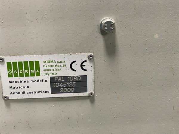 Grote foto sorma pal 108d palletiseerinstallatie met 4 palletiseerders agrarisch tuinbouw