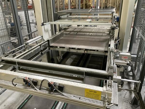 Grote foto sorma pal 108d palletiseerinstallatie met 4 palletiseerders agrarisch tuinbouw