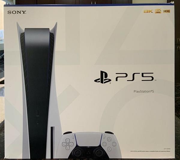 Grote foto sony playstation 5 825gb standard console disc spelcomputers games playstation 4