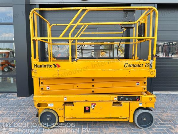 Grote foto haulotte compact 10 hoogwerker schaarhoogwerker doe het zelf en verbouw hoogwerkers