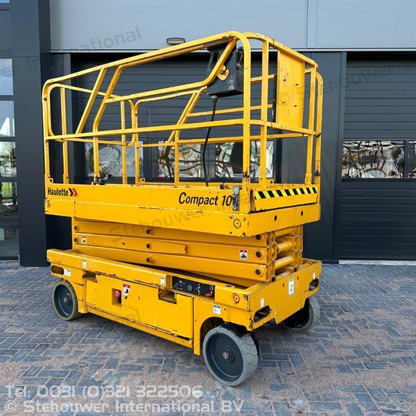 Grote foto haulotte compact 10 hoogwerker schaarhoogwerker doe het zelf en verbouw hoogwerkers