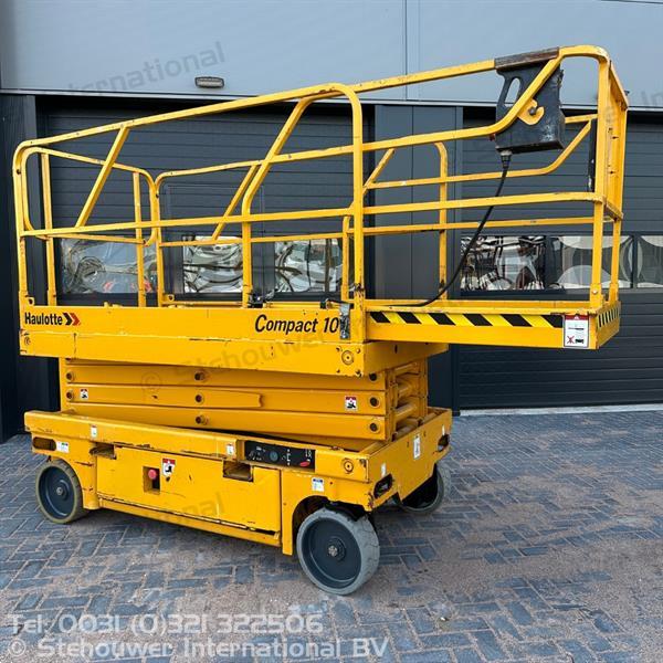 Grote foto haulotte compact 10 hoogwerker schaarhoogwerker doe het zelf en verbouw hoogwerkers