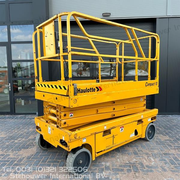 Grote foto haulotte compact 10 hoogwerker schaarhoogwerker doe het zelf en verbouw hoogwerkers