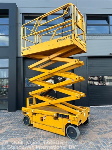 Grote foto haulotte compact 10 hoogwerker schaarhoogwerker doe het zelf en verbouw hoogwerkers