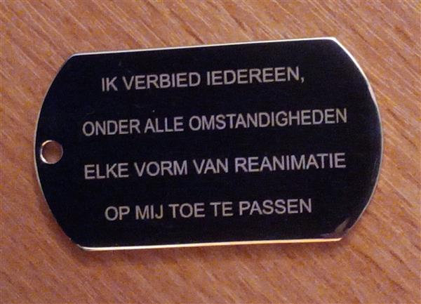 Grote foto penning niet reanimeren zonder persoonsgegevens. sieraden tassen en uiterlijk bedels en hangers