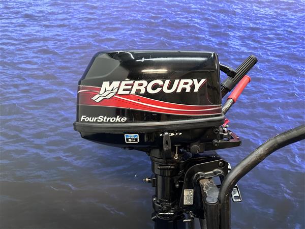 Grote foto mercury 6pk buitenboordmotor artnr 5060 f6 kortstaart watersport en boten buiten en binnenboordmotoren
