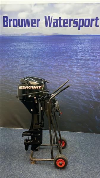 Grote foto mercury 9.9 pk artnr. 3654 langstaart elektrische start watersport en boten buiten en binnenboordmotoren