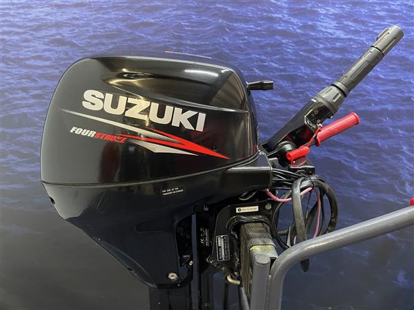 Grote foto suzuki 8 pk artikel nummer 1061 langstaart elektrische start watersport en boten buiten en binnenboordmotoren
