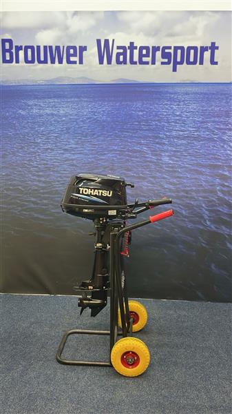 Grote foto tohatsu 5 pk buitenboordmotor artikel nummer 1205 watersport en boten buiten en binnenboordmotoren