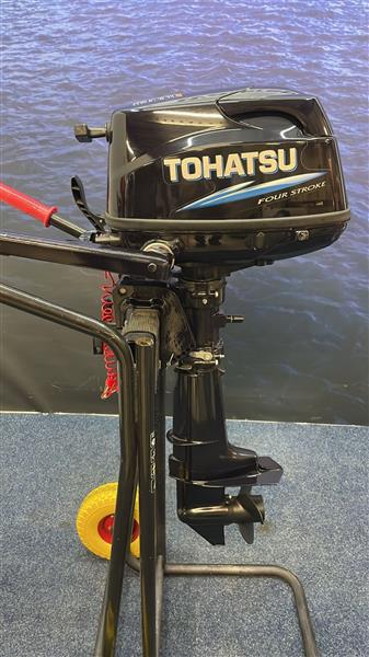 Grote foto tohatsu 5 pk buitenboordmotor artikel nummer 1205 watersport en boten buiten en binnenboordmotoren