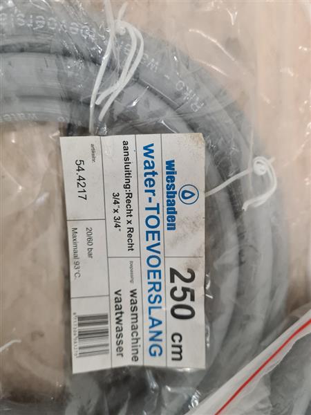 Grote foto wasmachine aanvoerslangen b doe het zelf en verbouw sanitair