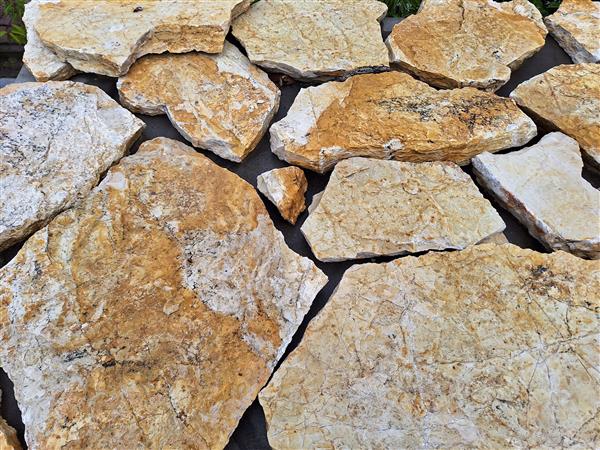 Grote foto flagstones bourgogne 2 5 4 cm dik tuin en terras tegels en terrasdelen