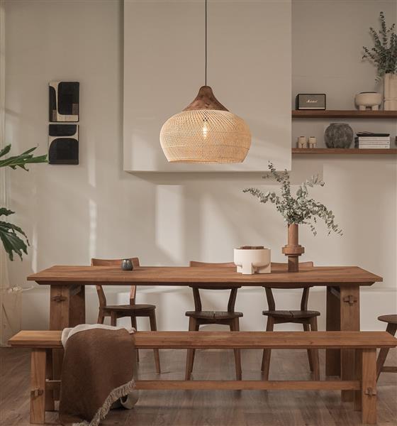 Grote foto bright harp hanglamp pure h45xb60xd60 cm huis en inrichting bankstellen