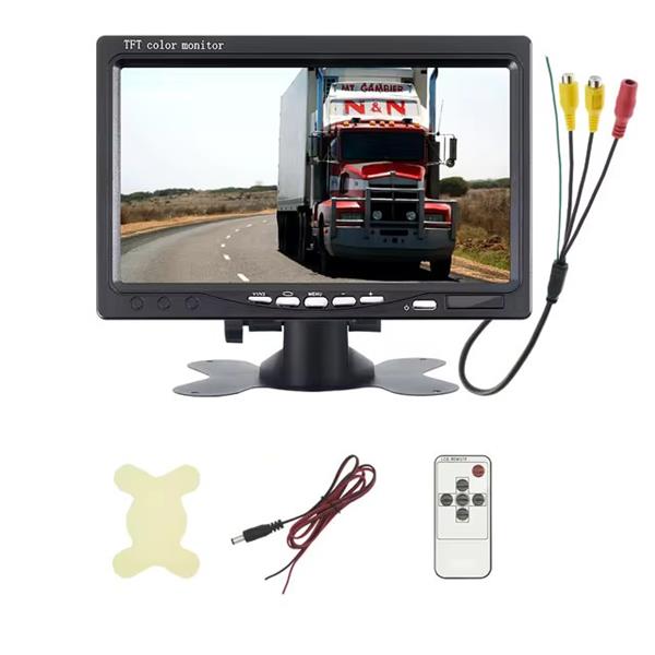 Grote foto 7 tft monitor 2 x video aansluiting tft71 computers en software overige computers en software