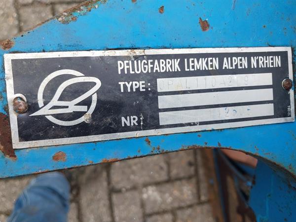 Grote foto lemken opal 110 3 schaar ploeg agrarisch ploegen