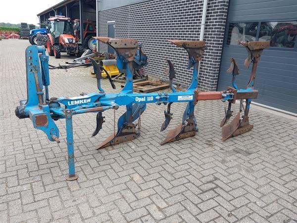 Grote foto lemken opal 110 3 schaar ploeg agrarisch ploegen