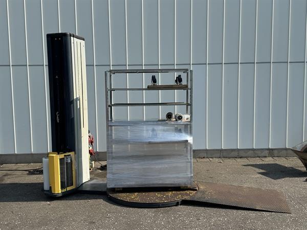 Grote foto siat stretch folie wikkelaar voor deense karren agrarisch tuinbouw
