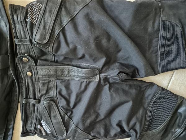 Grote foto motorjas en broek kleding heren overige herenkleding