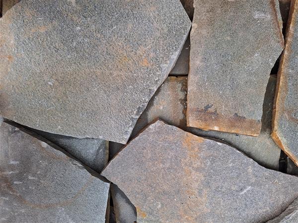 Grote foto flagstones brasil green 2 5 4 cm dik tuin en terras tegels en terrasdelen