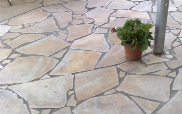 Grote foto flagstones solnhofer 2 5 3 cm dik tuin en terras tegels en terrasdelen