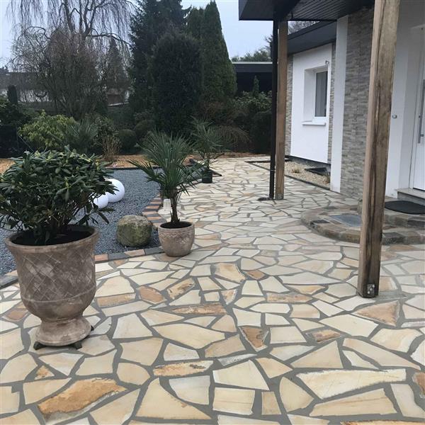 Grote foto flagstones solnhofer 2 5 3 cm dik tuin en terras tegels en terrasdelen