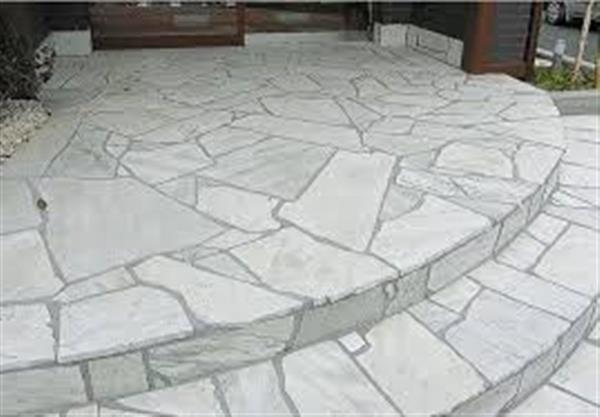 Grote foto flagstones brasil white 2 5 4 cm dik tuin en terras tegels en terrasdelen