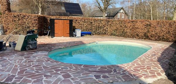 Grote foto flagstones brasil rosso 2 5 4 cm dik tuin en terras tegels en terrasdelen