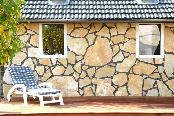 Grote foto flagstones limon 3 5 cm dik tuin en terras tegels en terrasdelen