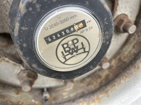 Grote foto krone schuifzeil oplegger bpw axle tautliner curtainside 2010 doe het zelf en verbouw opleggers