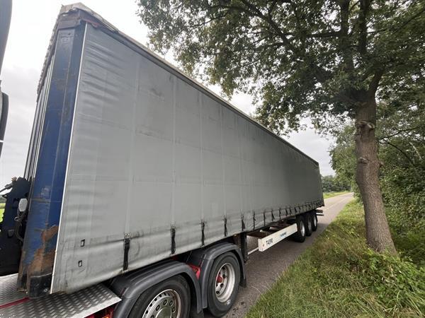Grote foto krone schuifzeil oplegger bpw axle tautliner curtainside 2010 doe het zelf en verbouw opleggers