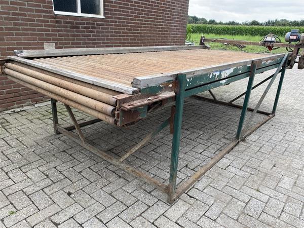 Grote foto rollenleestafel 1.5 x 4 mtr agrarisch tuinbouw