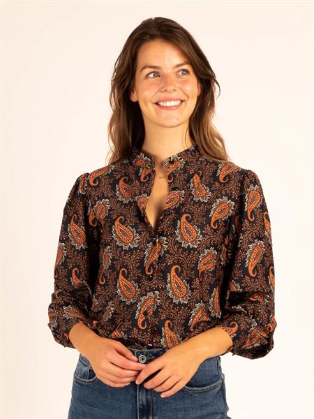Grote foto blouse chloe reb 13112 kleding dames blouses