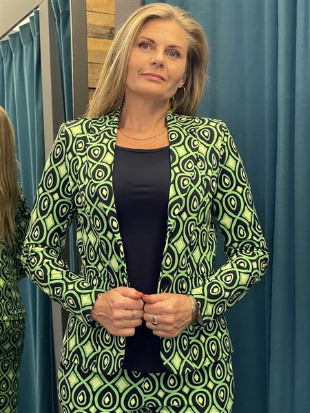 Grote foto travel blazer marwa green 2015 kleding dames overige kledingstukken