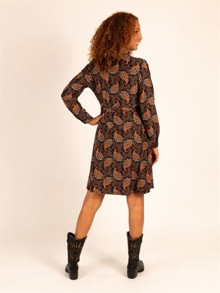 Grote foto jurk cleo reb 15258 kleding dames jurken en rokken