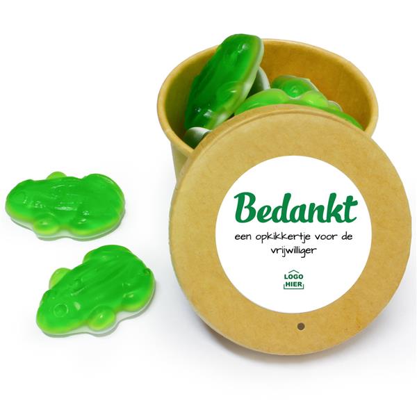 Grote foto collega bedankje toblerone diversen levensmiddelen