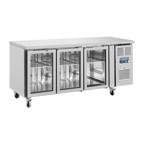 Grote foto polar u serie driedeurs displaykoeling laag model 358l gastronoble ua024 diversen overige diversen