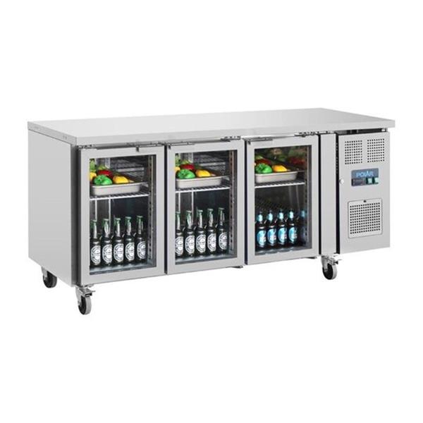 Grote foto polar u serie driedeurs displaykoeling laag model 358l gastronoble ua024 diversen overige diversen