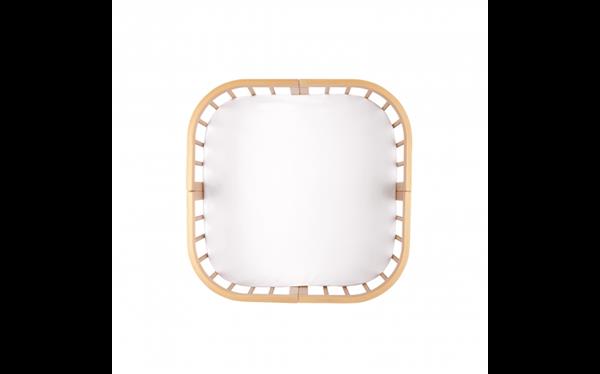 Grote foto set 2 waterdichte hoeslakens voor 7 in 1 babybed set waterdicht molton wit kinderen en baby complete kinderkamers