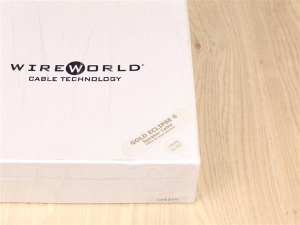Grote foto wireworld gold eclipse 6 highend audio speaker cables 2 0 metre audio tv en foto onderdelen en accessoires