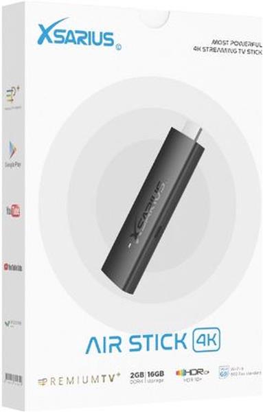 Grote foto xsarius air tv stick 4k uhd google assistant wifi 6 bluetooth 5.2 telecommunicatie zenders en ontvangers