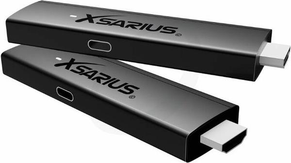 Grote foto xsarius air tv stick 4k uhd google assistant wifi 6 bluetooth 5.2 telecommunicatie zenders en ontvangers