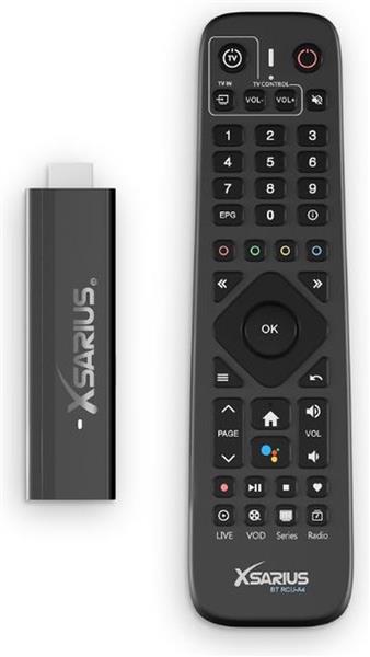 Grote foto xsarius air tv stick 4k uhd google assistant wifi 6 bluetooth 5.2 telecommunicatie zenders en ontvangers