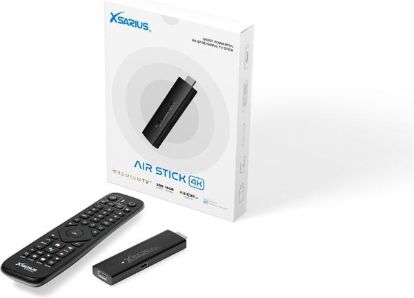 Grote foto xsarius air tv stick 4k uhd google assistant wifi 6 bluetooth 5.2 telecommunicatie zenders en ontvangers