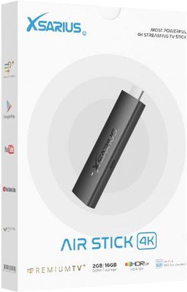 Grote foto xsarius air tv stick 4k uhd google assistant wifi 6 bluetooth 5.2 telecommunicatie zenders en ontvangers