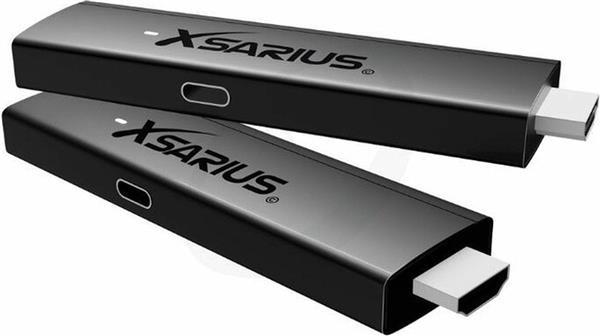 Grote foto xsarius air tv stick 4k uhd google assistant wifi 6 bluetooth 5.2 telecommunicatie zenders en ontvangers