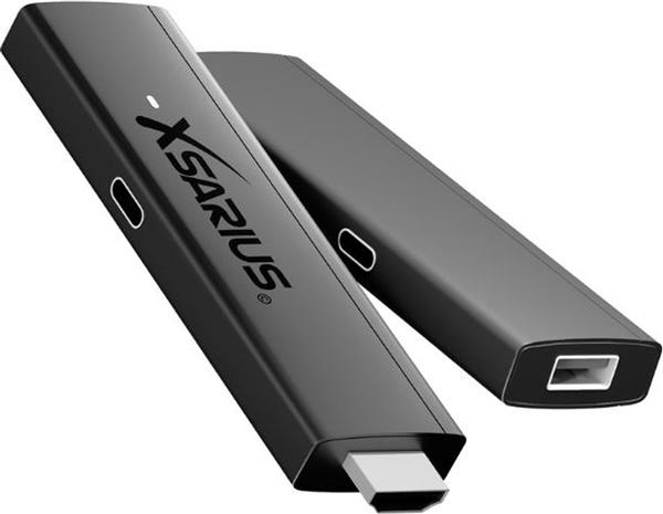 Grote foto xsarius air tv stick 4k uhd google assistant wifi 6 bluetooth 5.2 telecommunicatie zenders en ontvangers