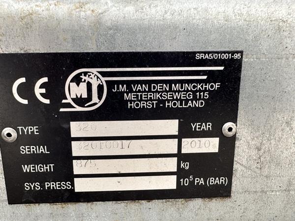 Grote foto munckhof pluk o trak junior 320 oogstwagen agrarisch aanhangwagens