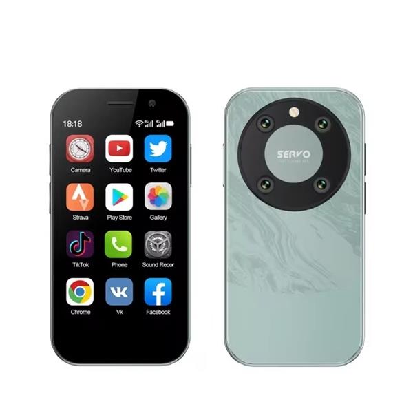 Grote foto king 9000 mini smartphone 2 gb ram 16 gb opslag 5 mp camera 2000mah batterij groen telecommunicatie mobieltjes